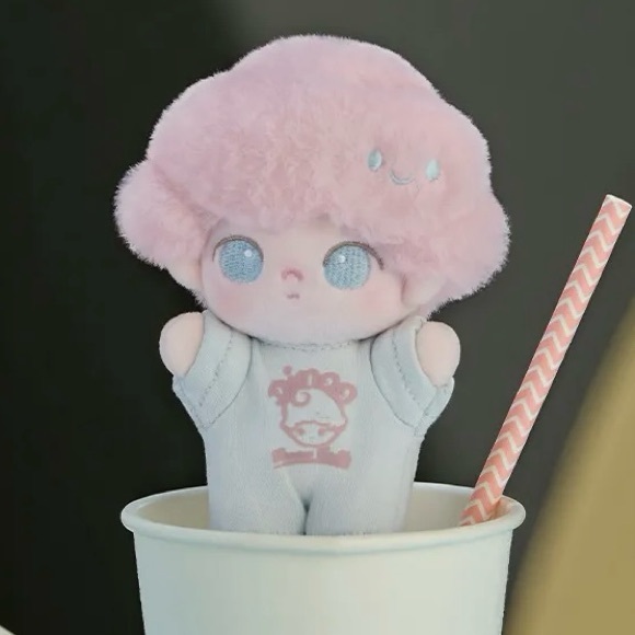 Dimoo 💝Grapefruit Americano ☕️ Crush on Coffee Plush Pendant 🆕 POPMART - Picture 1 of 5